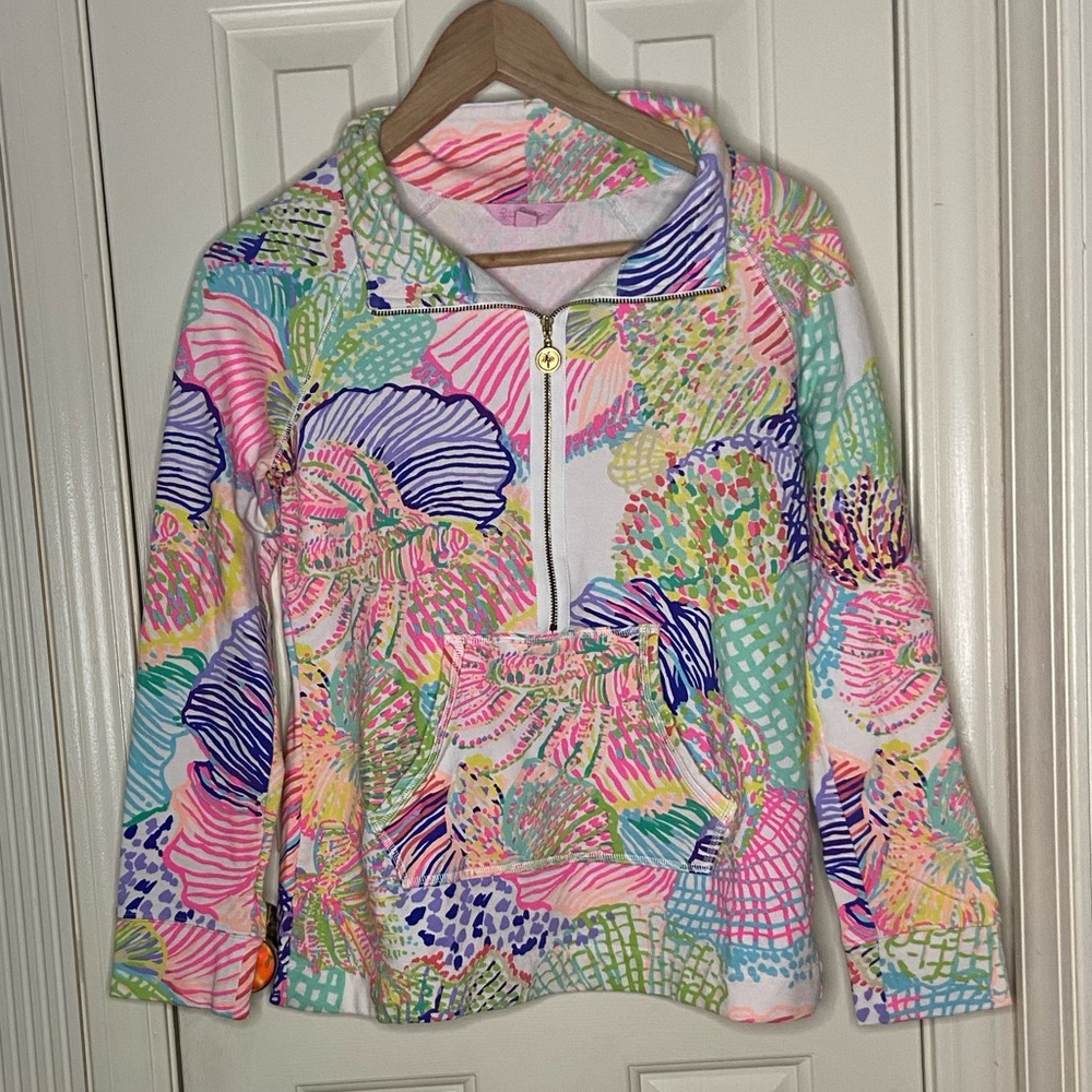 Lilly Pulitzer Pullover with Pocket | UPF 50+ Skipper Popover